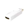 Kábelový prepínač pohlavia LogiLink CV0100 DisplayPort na HDMI biely