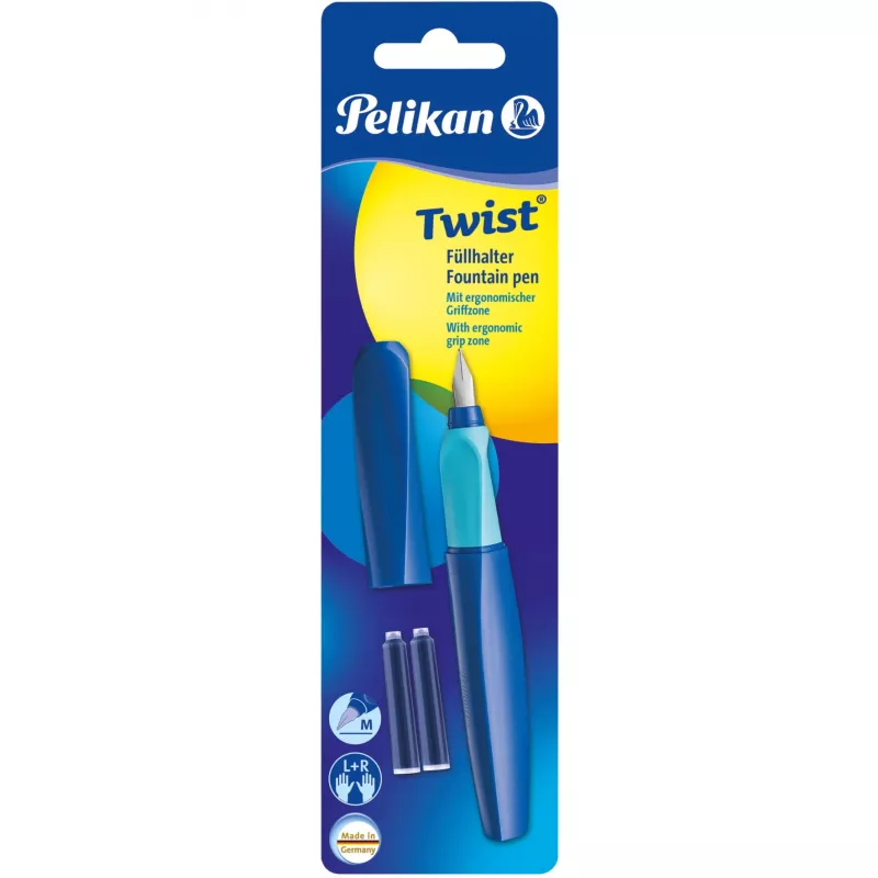 Plniace pero Pelikan 814744 modré