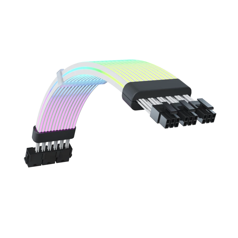 Gamemax | predlžovací kábel napájacieho zdroja | VGA 3x8PIN-B | čierny