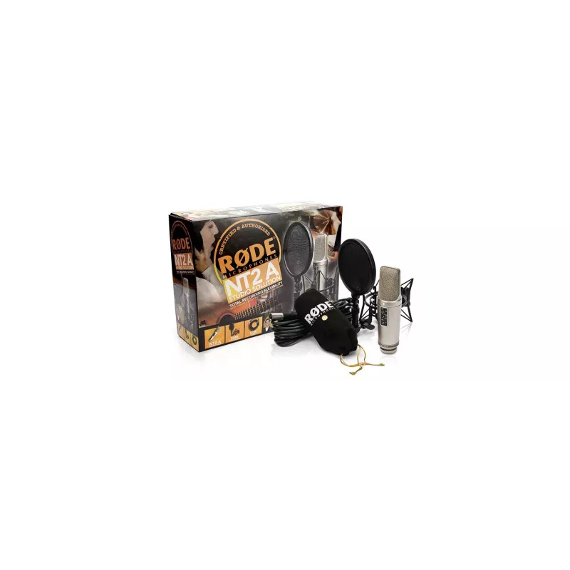 RØDE NT2-a strieborný pódiový/výkonnostný mikrofón