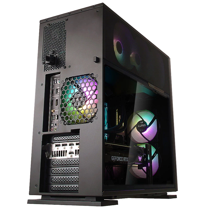 Počítačová skriňa In Win IW-CS-515BLK-1AL120 Midi-Tower čierna