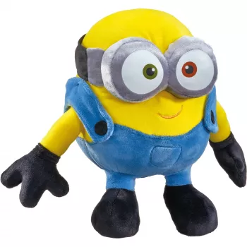 Minions: Bob, plyšová hračka viacfarebná, veľkosť: 24 cm