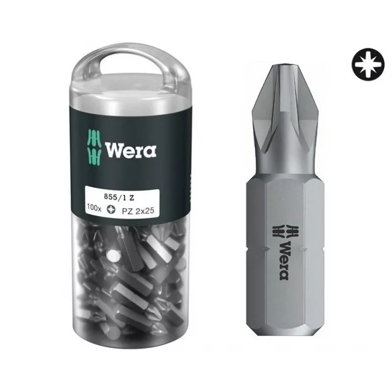 Sada bitov do skrutkovača Wera 855/1 Z DIY 100 SiS