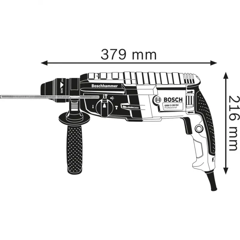 Vŕtacie kladivo Bosch GBH 2-28 Professional
