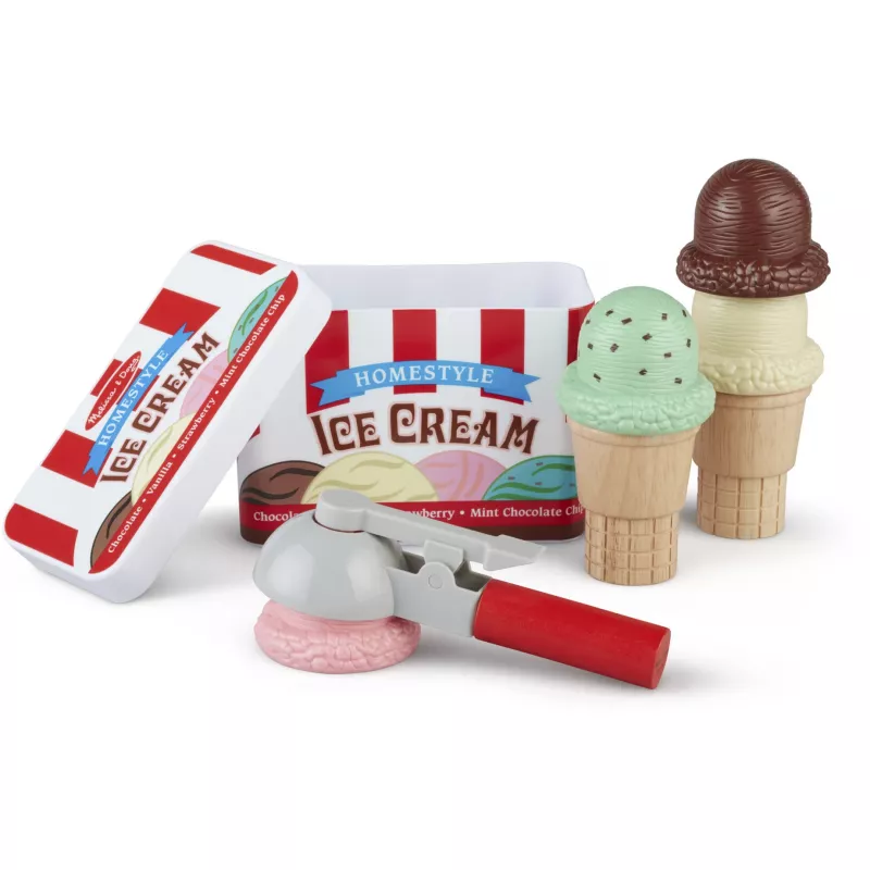 Melissa & Doug Scoop & Stack sada zmrzliny hracia kuchyňa