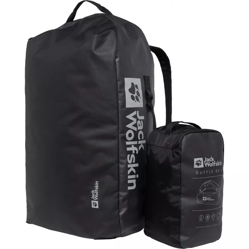 Jack Wolfskin All-In Duffle 65 batoh – antracitový, 65 L