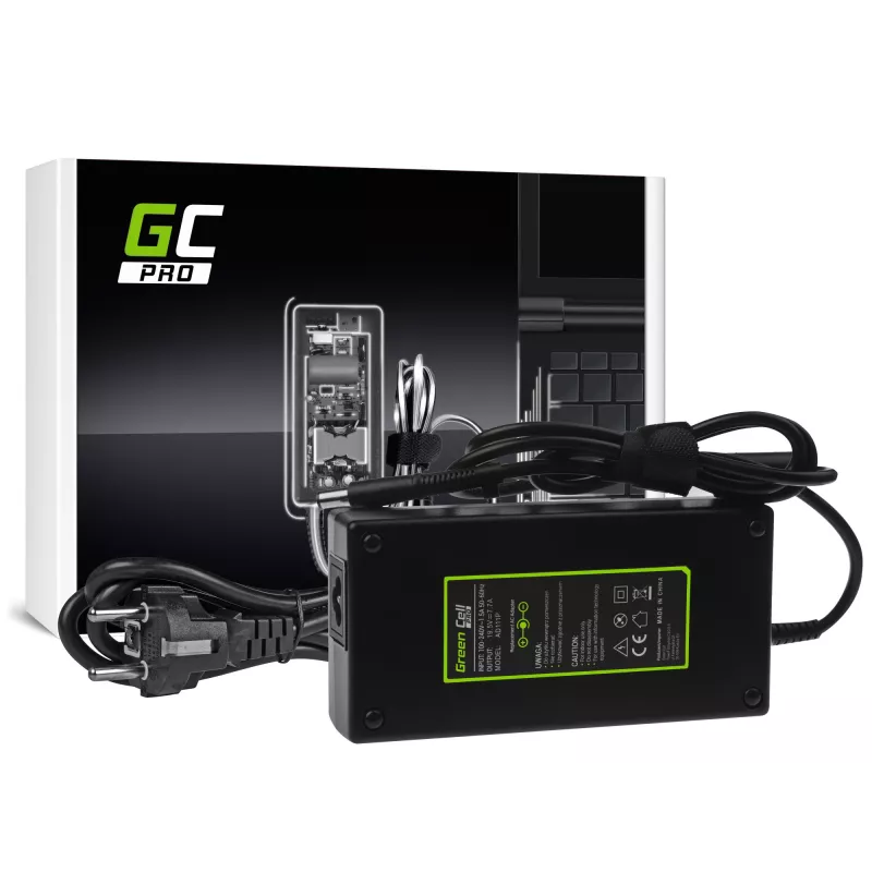 Napájací zdroj Green Cell AD111P 150W 19.5V 7.7A univerzálny napájací zdroj pre notebook čierny