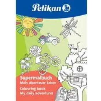 Pelikan 101523 predloha na maľovanie & kniha omaľovánka/album (101523)