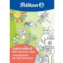 Pelikan 101523 predloha na maľovanie & kniha omaľovánka/album (101523)