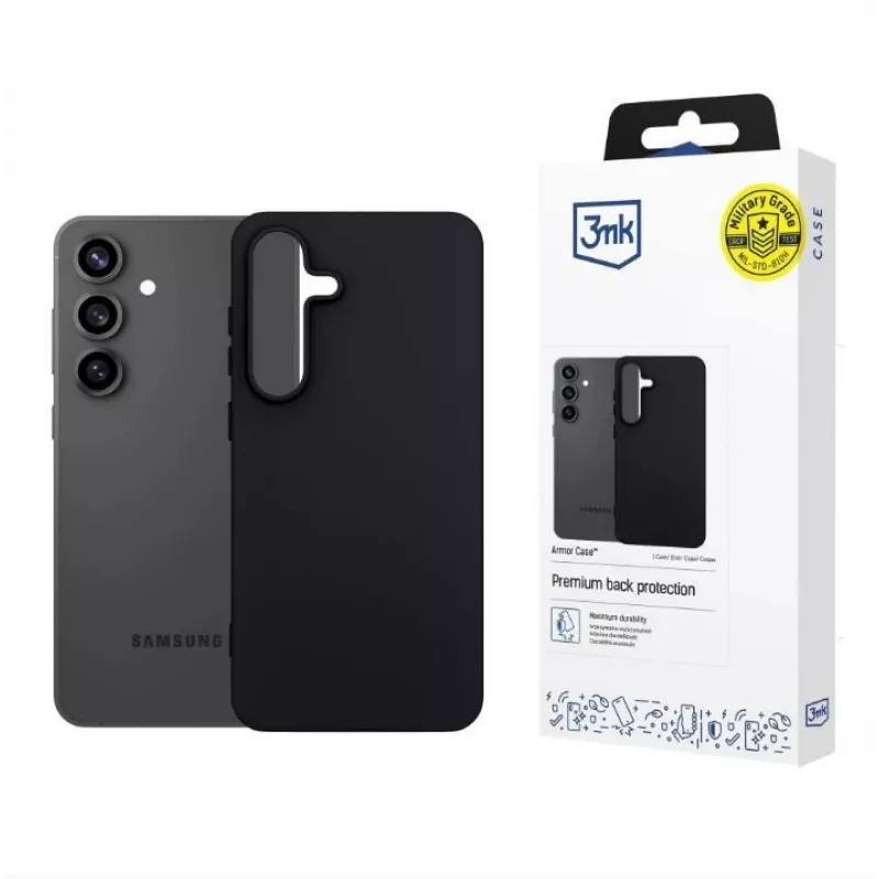 Ochranné puzdro 3MK pre Samsung Galaxy S25 FE – matný povrch, štíhly profil