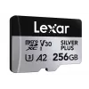 Pamäťová karta microSD 256GB C10 A2 U3 V30 205/150MB/s Silver Plus