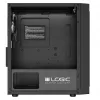 Počítačová skriňa Logic Concept Atos AM-ATOS-10-0000000-0002 ATX čierna
