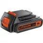Batéria Black & Decker BL1518-XJ – 18V Li-Ion 1,5Ah, červená, 1 kus