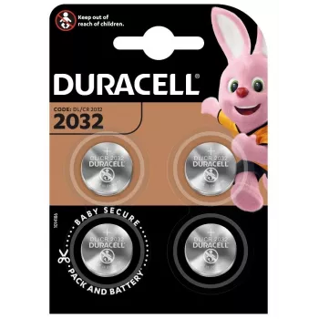 Duracell CR2032 3V lítium gombíková batéria — balenie 4 ks
