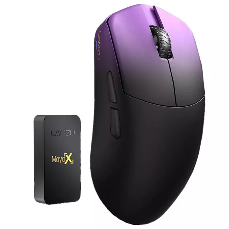 Lamzu Maya X Gaming myš – Purple Shadow