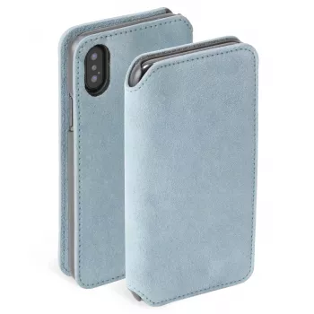 Puzdro s klopou Krusell Broby 4 Card SlimWallet iPhone XS Max