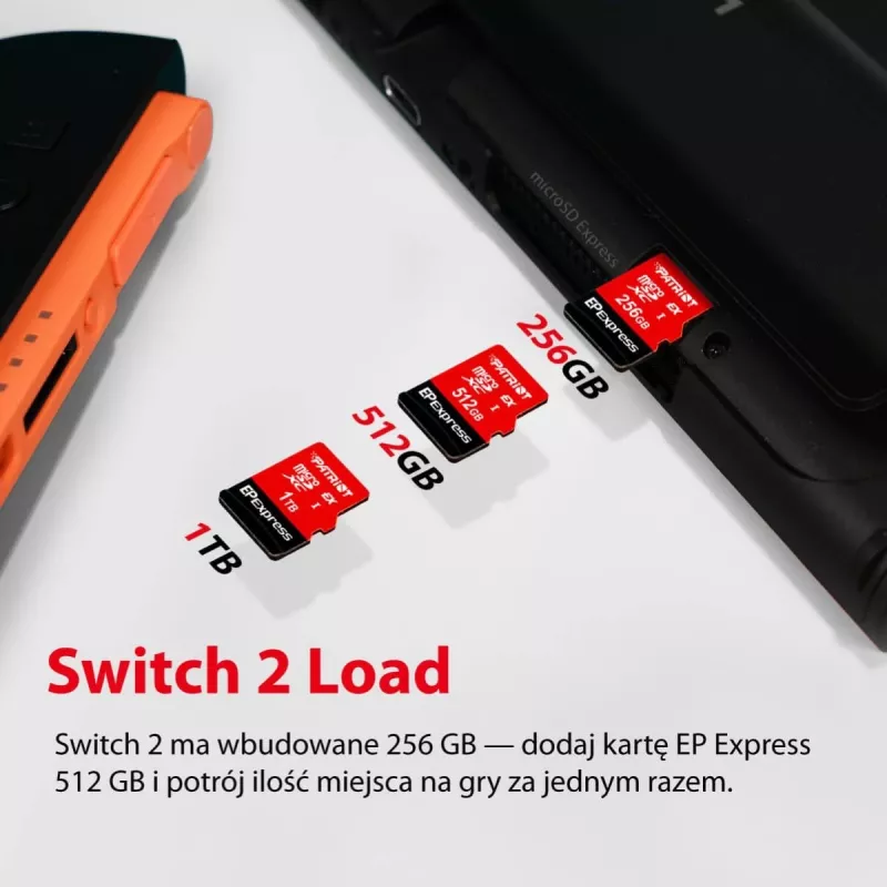 Flash pamäť Patriot 256 GB UHS-I U3 Class 10 PEF256GEPEXMCX