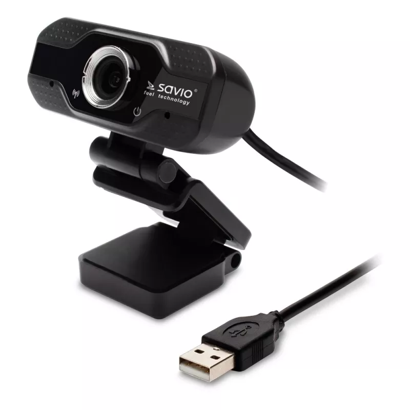 Savio internetová kamera webkamera USB Full HD so vstavaným mikrofónom