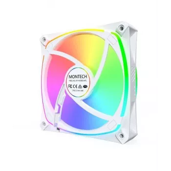 MONTECH AX120 PRO biely 120mm ARGB ventilátor skrine