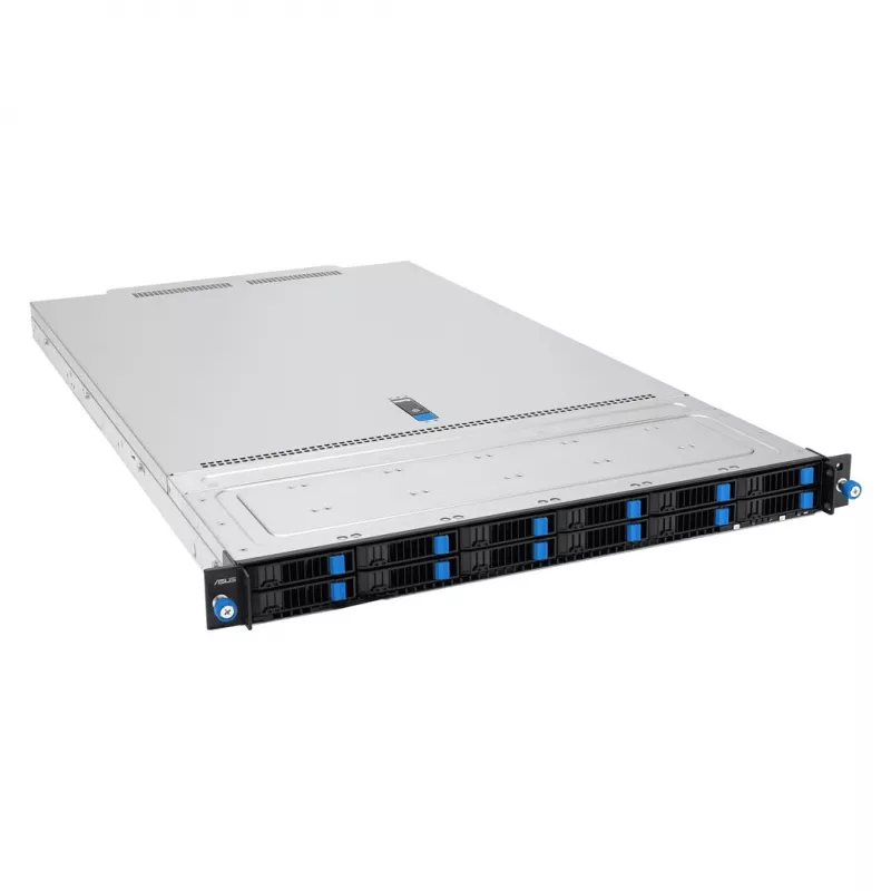 Rackový 1U desktop PC ASUS ExperCenter Pro ERA100A B6 — Intel Core i5, 8 GB DDR5, 4×2,5 inch pozície, 500 W napájací zdroj, 1×PCIe 5.0 x16, 3×RJ-45
