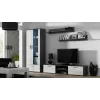 Cama TV stojan SOHO 180 sivý/biely lesklý