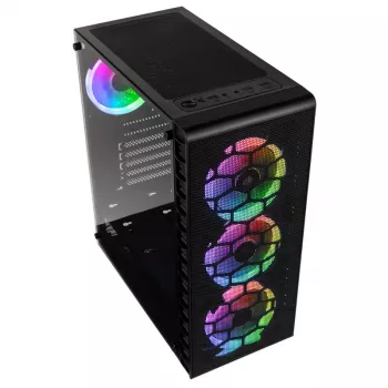 Kolink Observatory Lite Mesh RGB Mid Tower - čierna