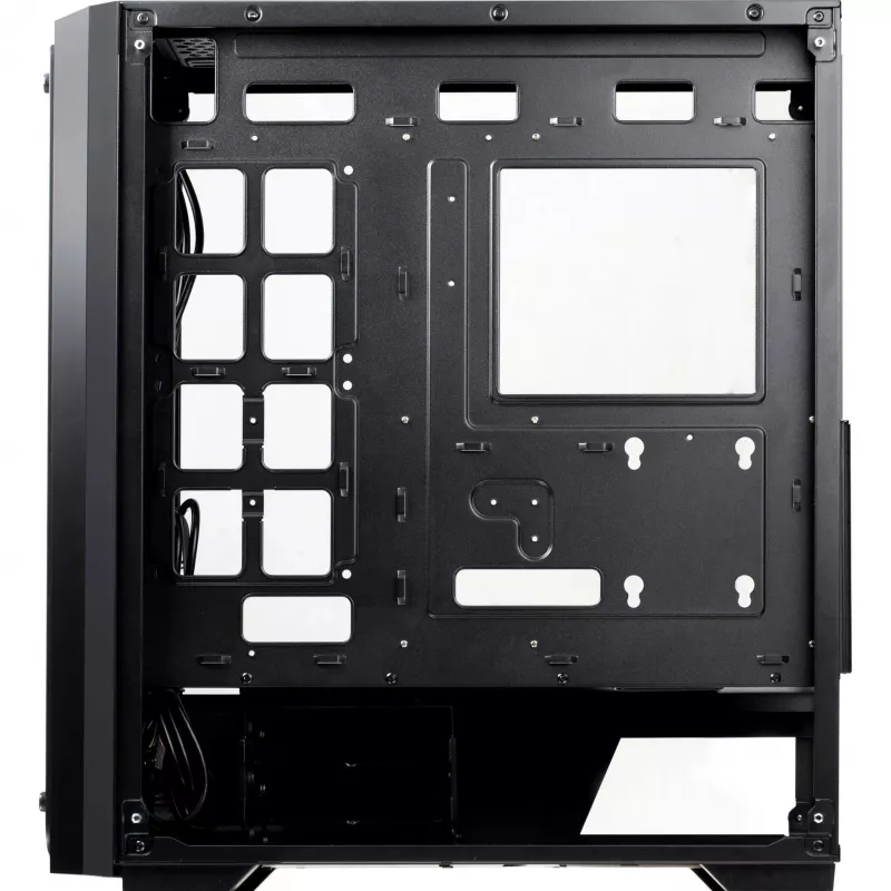 RAIJINTEK PONOS TG4 - Desktop - PC - SPCC - čierna - ATX - EATX - EEB - micro ATX - Mini-ATX - Gaming