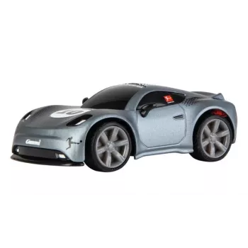 RC auto Bundesliga Mini RC 1:43 sivá