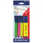 Zvýrazňovač Staedtler Textsurfer classic 364 4 kusy klinový hrot zelená ružová biela
