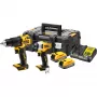 Sada elektrického náradia DeWALT DCK2062E2T-QW, 1/4 palca skľučovadlo, krútiaci moment 200 N⋅m