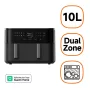 Xiaomi Dual Zone EAN teplovzdušná fritéza 10 L 2700W celkový výkon čierna