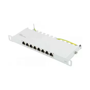 Good Connections patch panel 10Cat. 6 8-P. 0,5 HE svetlosivá