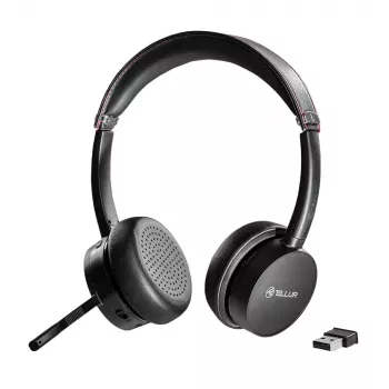 Headset Tellur Voice Pro Wireless call-centrum headset čierny TLL411007