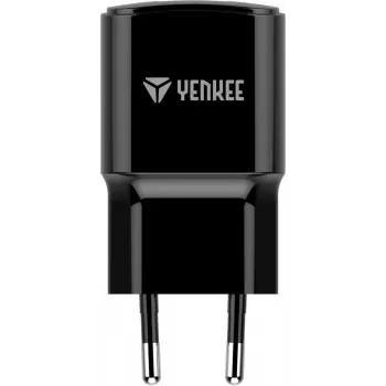 Sieťová USB-A nabíjačka YENKEE YAC 2013BK — 12 W, 2,4 A výstup
