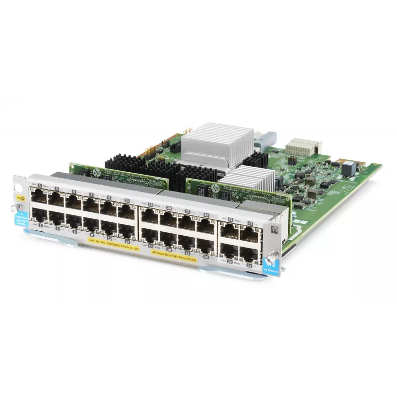 HPE - Aruba Series - rozširujúci modul - Gigabit Ethernet (PoE+) x 20 + 1/2.5/5/10GBase-T (PoE+) x 4