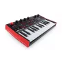 MIDI klávesnica Akai MPK Mini Play Mk3 25 klávesov USB čierna červená