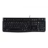 Desktop MK120, káblová, USB, QWERTZ, čierna, myš v balení