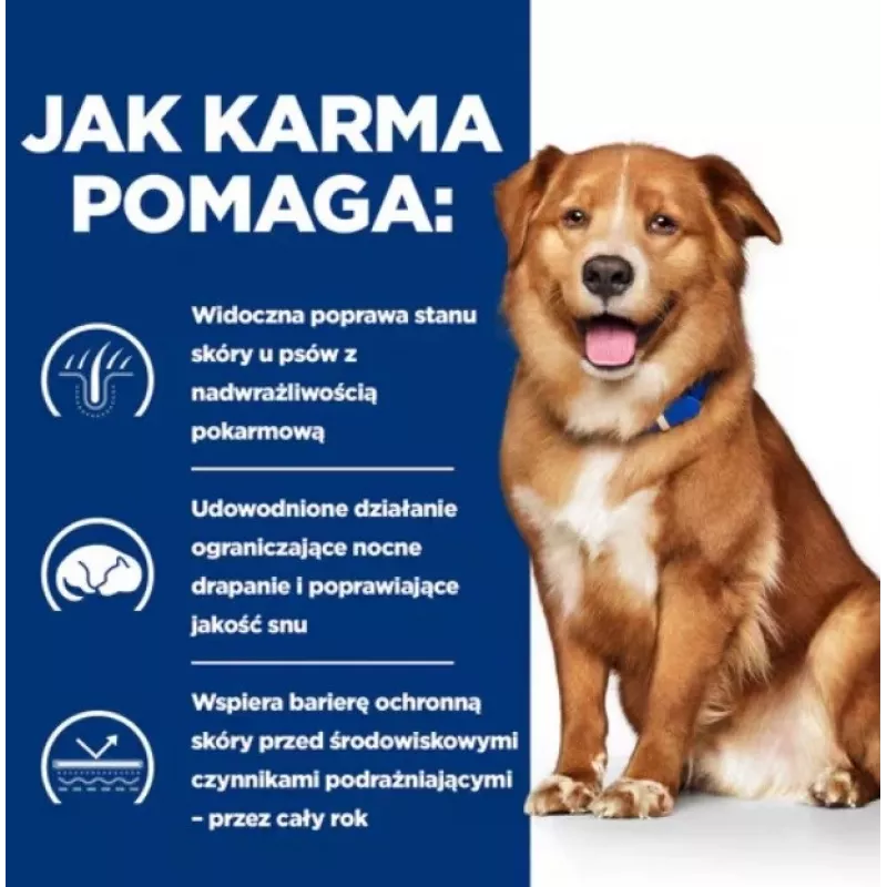 HILL'S Prescription Diet Derm Complete - suché krmivo pre psov - 1,5kg