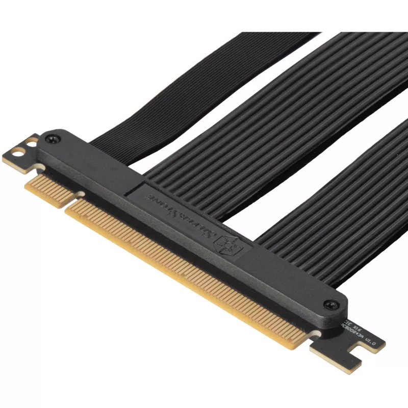 Riser kábel SilverStone SST-RC05-220 PCIe 4.0 x16, 22 cm, čierna