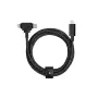 Nabíjací a dátový kábel native union Belt kábel Duo Pro USB-C na USB-C a Lightning čierny