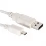 Value USB kábel USB 2.0 USB-A konektor samec, USB Micro-B konektor samec 3,00 m biely tienený 11.99.8755