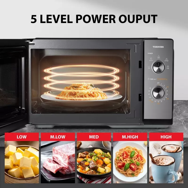 Mikrovlnná rúra MW3-MM20PF(BK) 800W 20L