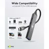 Goobay Slim 4-portový USB hub, USB-C™ na USB-C™/USB-A, USB 3.2 (74459)