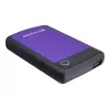Transcend StoreJet 25H3P - pevný disk - 4TB - externý (prenosný) - 2.5 (6,4 cm) - USB3.0 - 256-bit-AES - fialový (TS4TSJ25H3P)