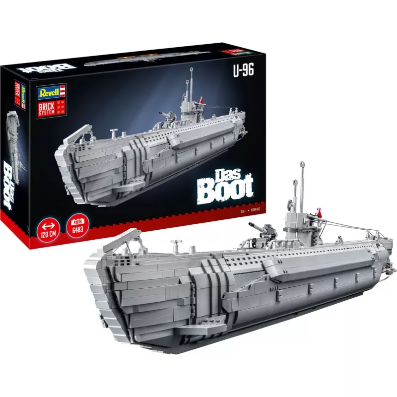 Stavebnica REVELL Revell ponorka Das Boot Brick System modelová stavebnica MPN 00960