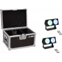 LED svetelná lišta EUROLITE CBB-2 COB RGB 2x - kompaktné COB RGB lineárne svietidlo, dvojitá jednotka