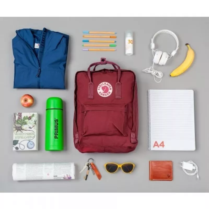 Fjällräven Kånken batoh grafitový vinylon zips