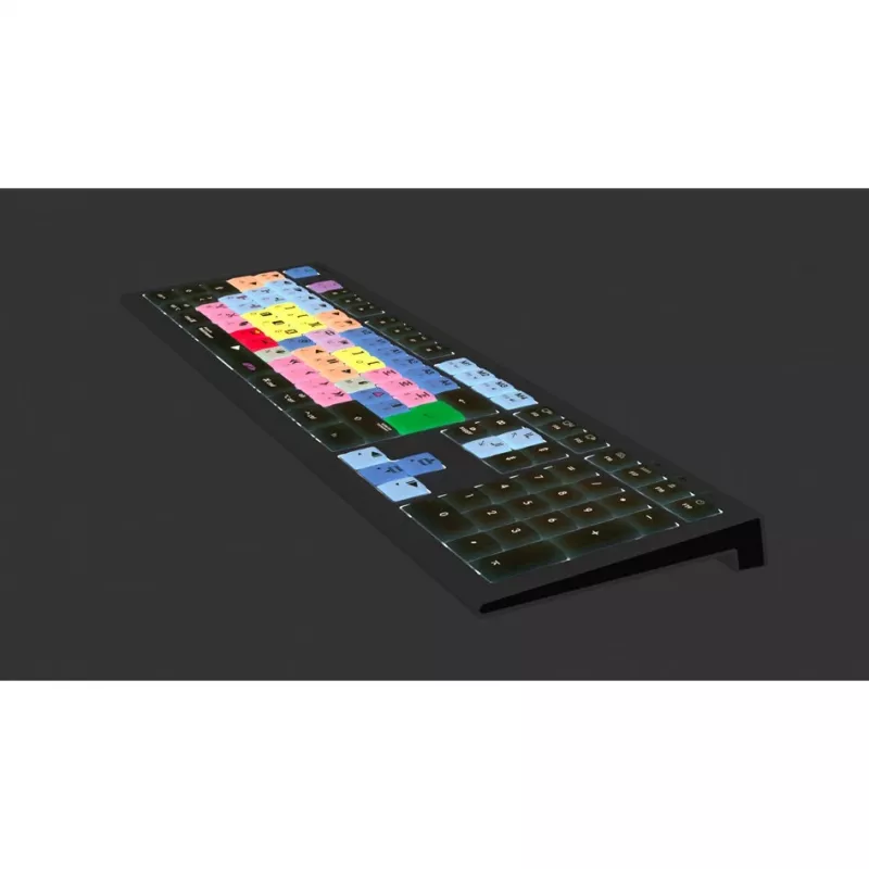 Logickeyboard Avid Media Composer ASTRA 2 podsvietená klávesnica Mac francúzska (LKB-MCOM4-A2M-FR)