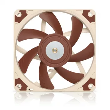 Ventilátor Noctua NF-A12x15 FLX — 120 mm plochý 15 mm PC skriňový ventilátor, 12 V, 1850 U/min, 94,2 m³/h, 23,9 dB, 3-Pin