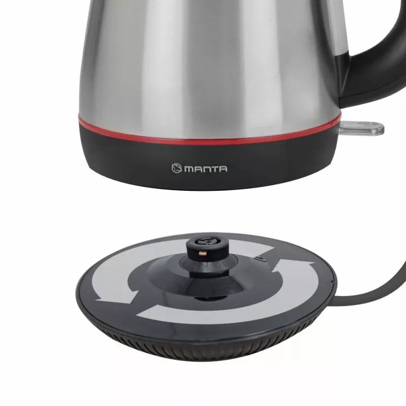 Kanvica MANTA 1,7L 2200W nerezová oceľ